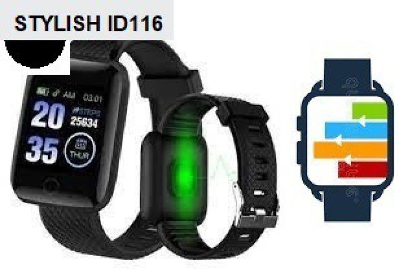 ACTARIAT A59 ID116_ULTRA HEART RATE MULTI SPORTS SMART WATCH (PACK OF 1) Smartwatch  (Black Strap, Free)