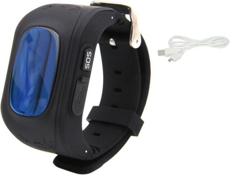 Bluebells India BEN-Q-50 Fitness Smartwatch  (Black Strap, Free Size)
