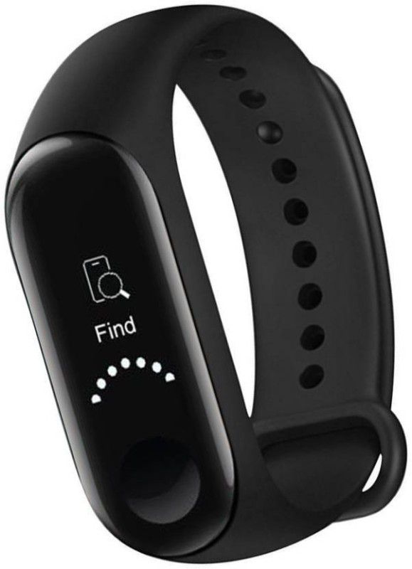 Bluebells India Fitness Band_FB6111  (Black Strap, Size : Free Size)