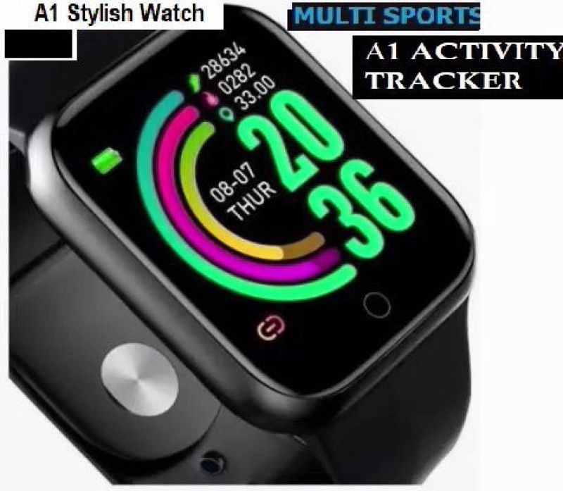 BYDYE MA_NOV-Y68_810 Smartwatch  (Black Strap, Free)