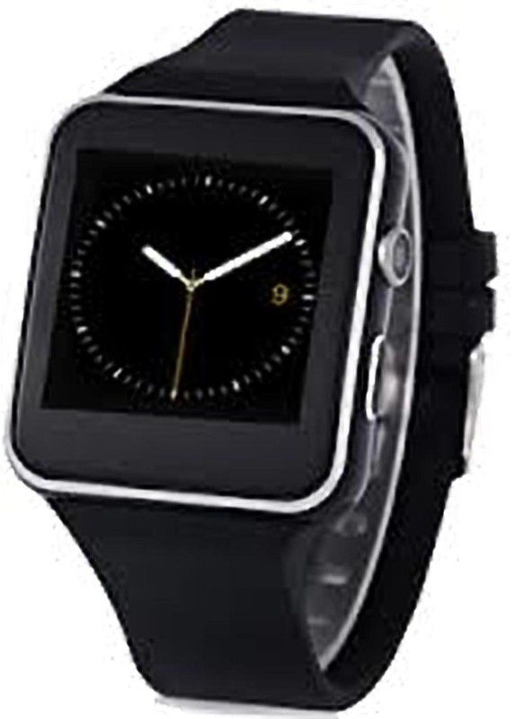 KING X6S phone Smartwatch  (Black Strap, Free Size)