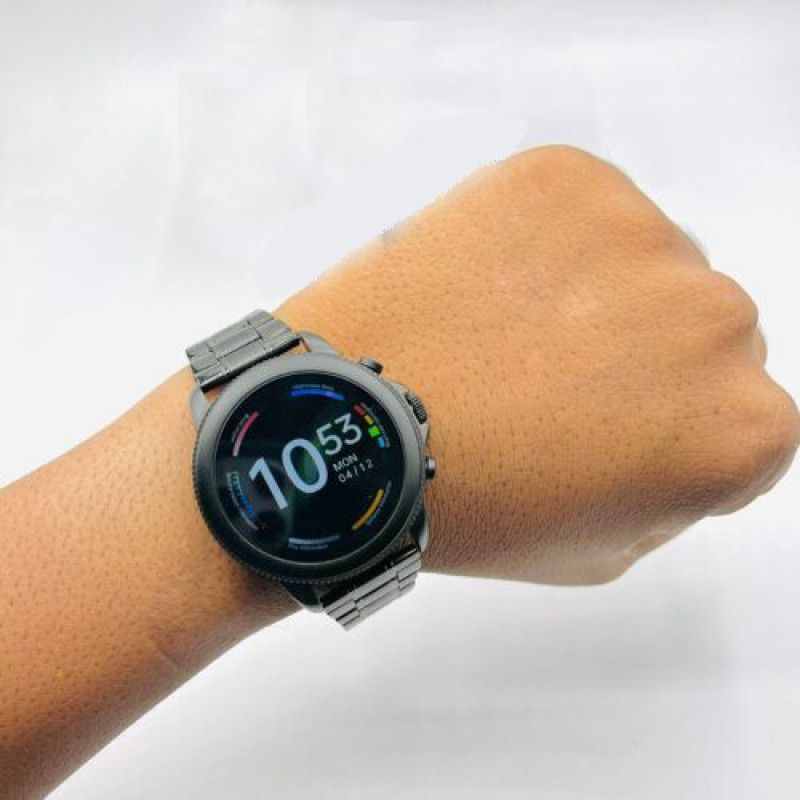 HETVIGARMENT Gen 6 Smartwatch 44mm 2022 Smartwatch  (Black Strap, 44)