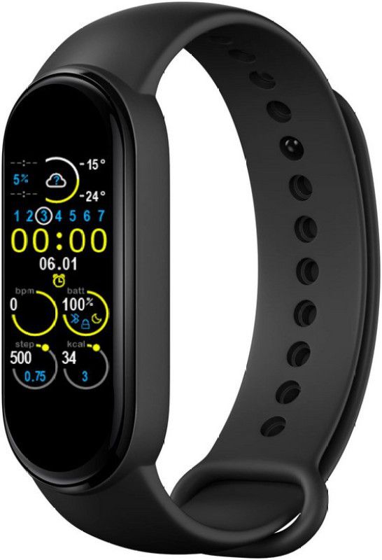 Mabron M3 Fitness band compatiable with all Smart phones Fitness Band  (Multicolor Strap, Size : Free size)