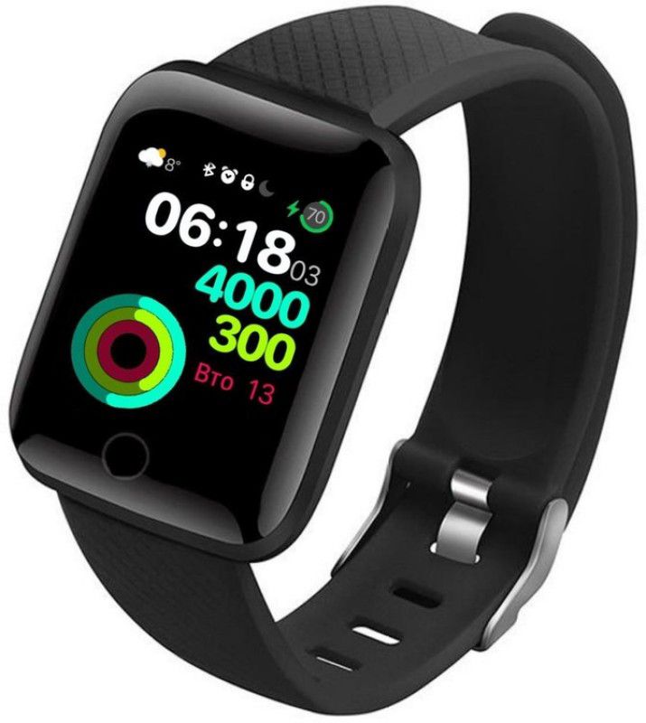 Cospex D116 Daily Activity Tracker, Heart Rate Smartwatch  (Multicolor Strap, Free Size)