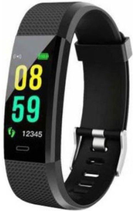 GUGGU EAN_378G_ID115 Fitness band  (Black Strap, Size : Free Size)