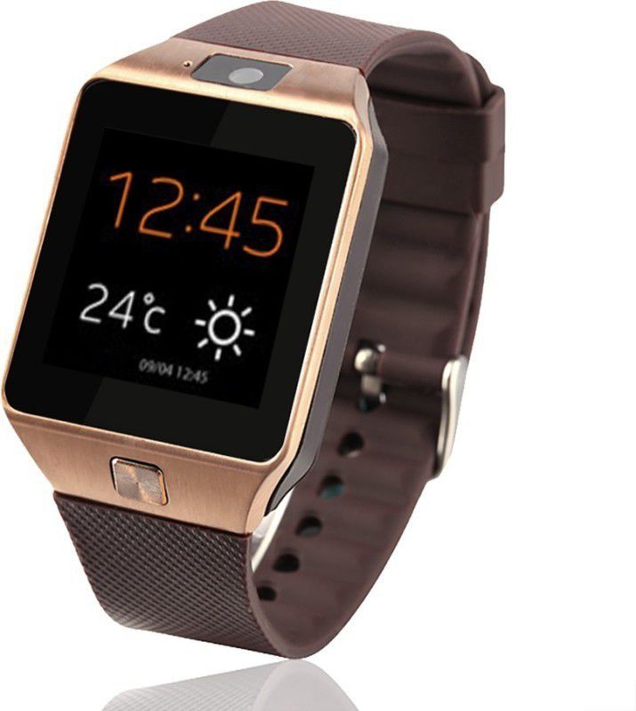 JAKCOM Calling mobile 4G watch with bluetooth Smartwatch  (Brown Strap, free)