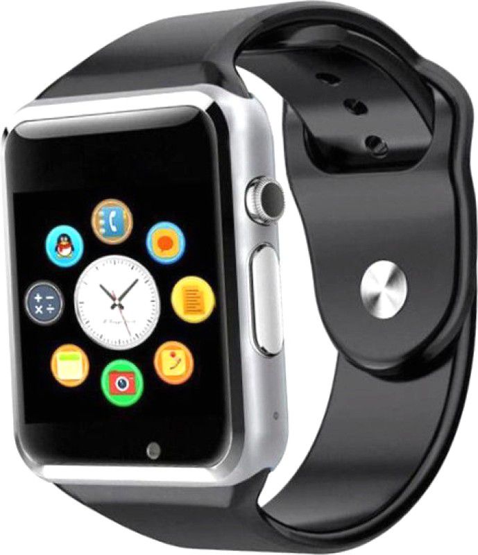 Buy Baaz A1 Smart Watch - Support SIM/Voice Calling/Camera/Bluetooth/Memory Card Smartwatch  (Black Strap, Free Size)