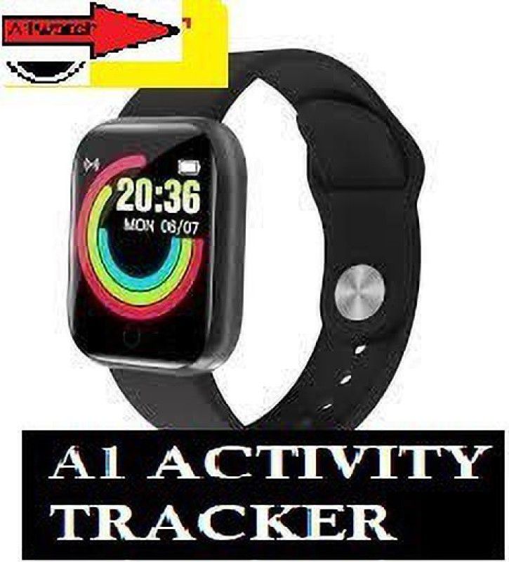 DEROWN S2302_A1 MAX HEART RATE MULTI SPORTS SMART WATCH BLACK(PACK OF 1) Smartwatch  (Black Strap, Free)