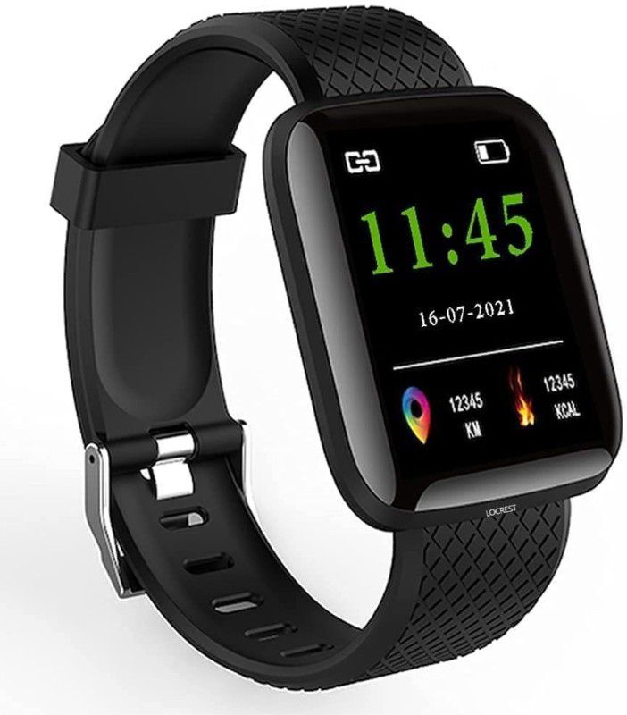 Y2H Enterprises VI209_ID116 Pro Multi Watch Face, Step Count Smart Watch Black Only (Pack of 1)  (Black Strap, Size : Free)