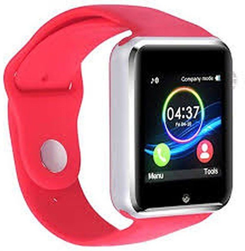 MindsArt ANDROID 4G CALLING MOBILE BLUETOOTH Smartwatch  (Red Strap, free)
