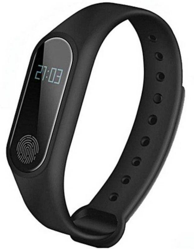 CellBee M2 Fitness Band for Android  (Black Strap, Size : Free Size)