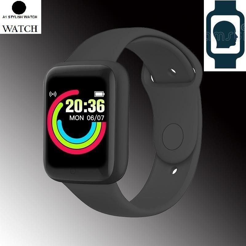 JOCOTO MA_NOV-Y68_1308 Smartwatch  (Grey Strap, Free)