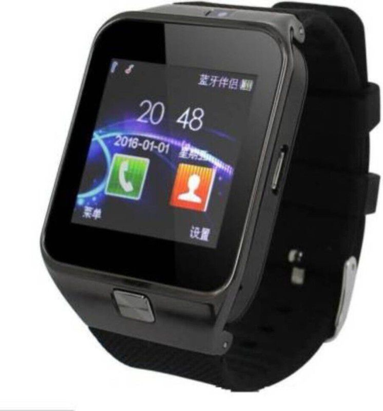 MindsArt MD Notifier Health Smartwatch  (Black Strap, Regular)