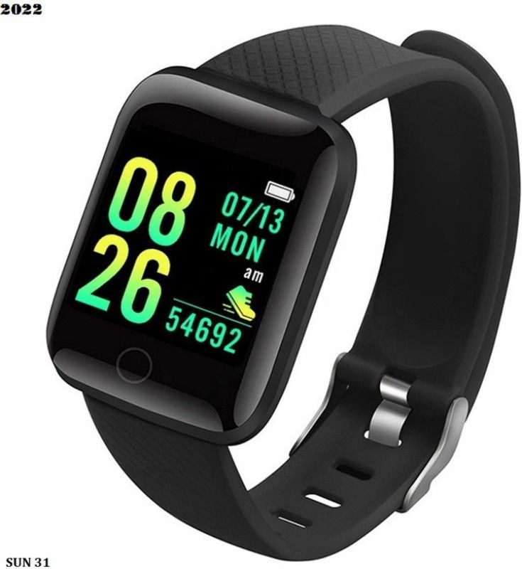 jorugo A273(ID116) FITNESS TRACKER ACTIVITY TRACKER SMART WATCH(PACK OF 1)(PACK OF 1) Smartwatch  (Black Strap, free)