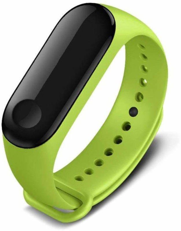 Mzee Health Bluetooth Smart watch Cool Band  (Green Strap, Size : Free)