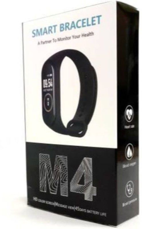 RACRO HWX_2531_mi M4 Band For all Smart phones  (Black Strap, Size : XL)
