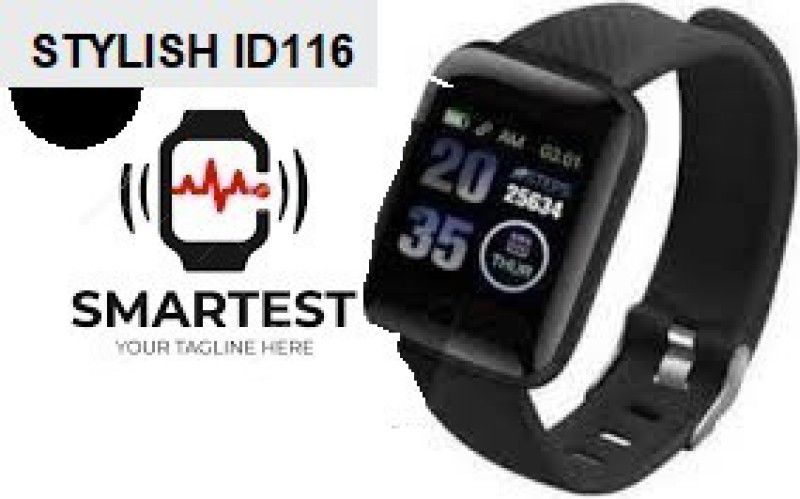 ACTARIAT A41 ID116_ULTRA HEART RATE MULTI SPORTS SMART WATCH (PACK OF 1) Smartwatch  (Black Strap, Free)