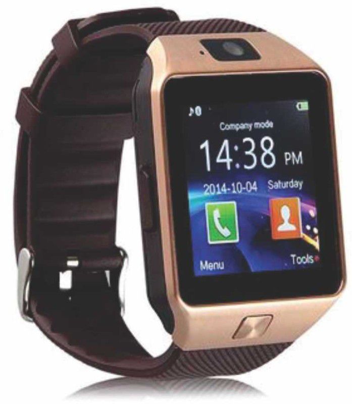 ETN FSF_498F DZ09_4G Smartwatch  (Brown Strap, XL)