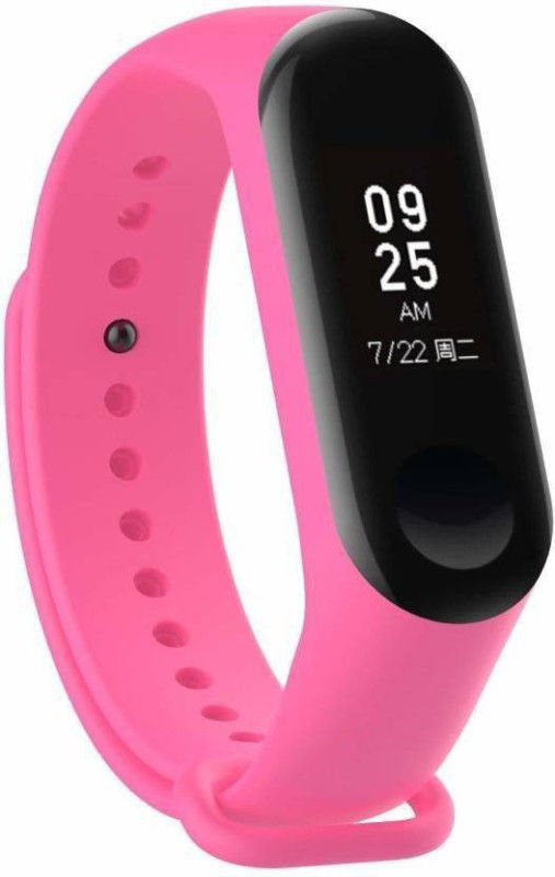 IBS M3 Plus Band Fitness Watch EA07  (Pink Strap, Size : Free)
