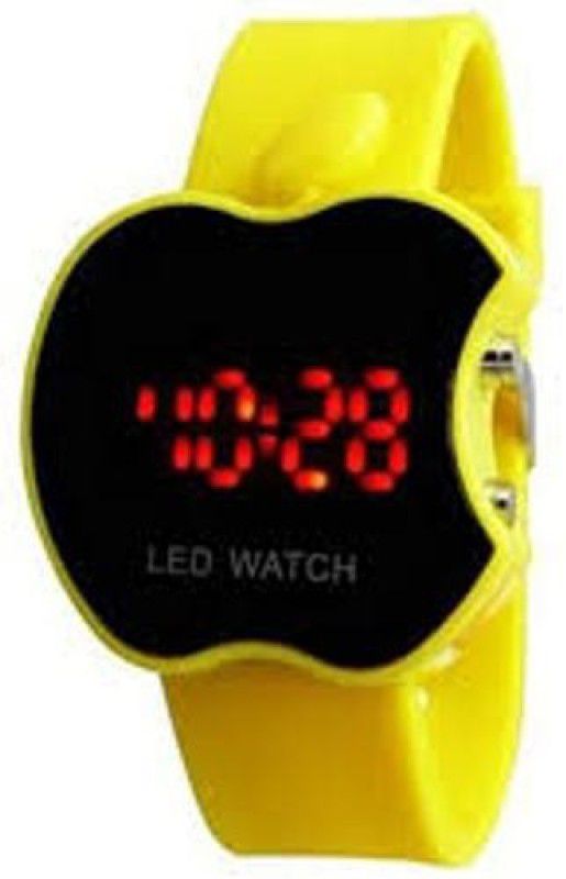 iSmart 32 Notifier Smartwatch  (Yellow Strap, All)