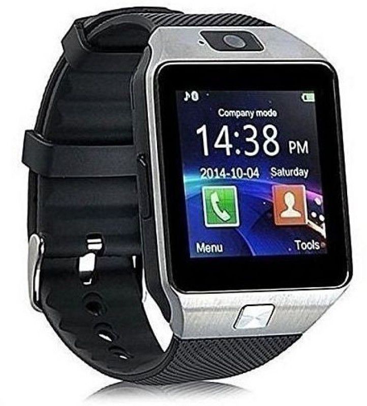 ETN JOY_642J DZ09_4G Smartwatch  (Black Strap, XL)