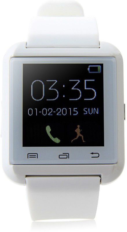A CONNECT Z U8SW301-6 phone Smartwatch  (White Strap)