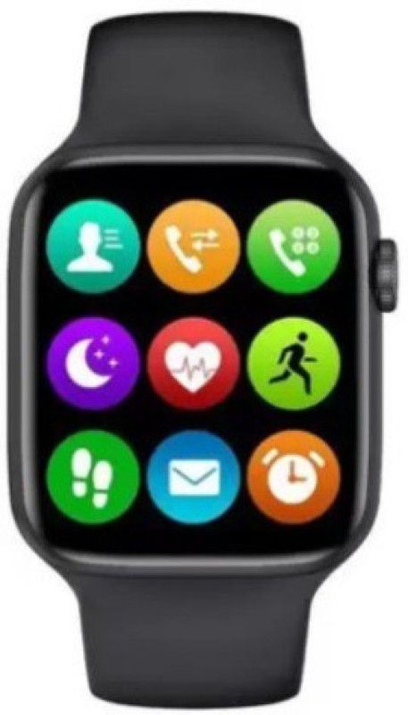 Lastpoint M.I Android & IOS With Bluetooth Calling W26 Plus Smartwatch  (Black Strap, Free)
