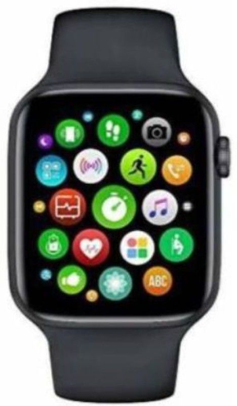 ashron Premium T55 bluetooth smart watch fitness tracker , heart rate monitor A324 Smartwatch  (Black Strap, FREE)