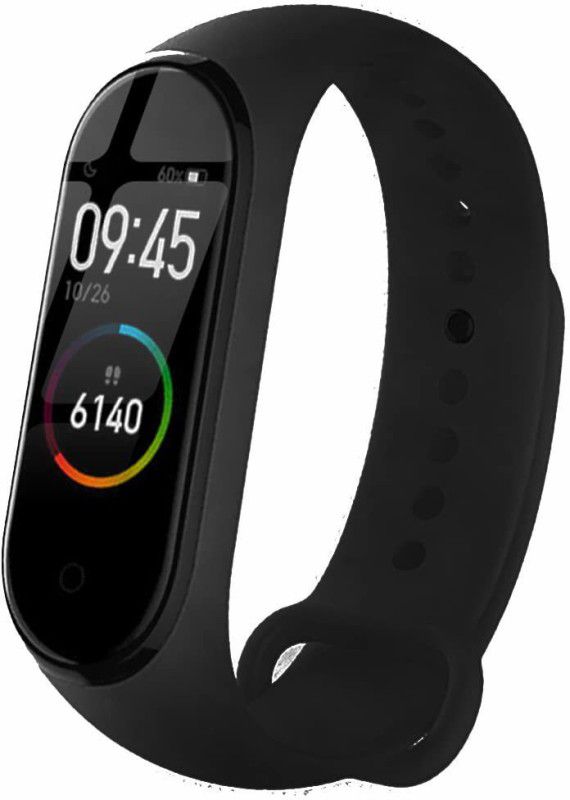 Vacotta M4 Intelligence Bluetooth Health Wrist Smart Band  (Black Strap, Size : Free Size)