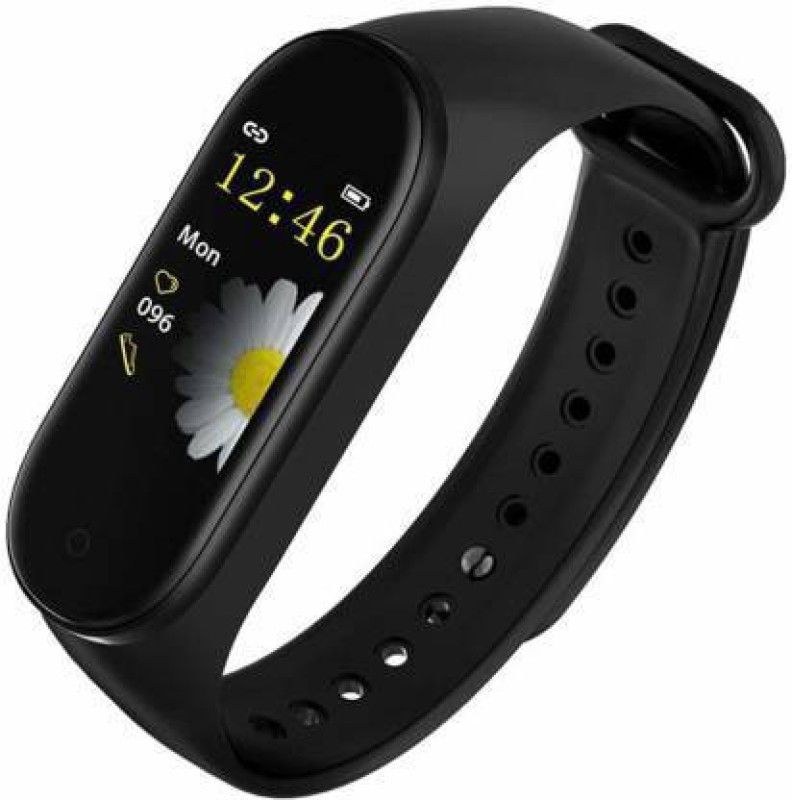 Vacotta Bluetooth Sports Fitness Band with Heart Rate Sensor  (Black Strap, Size : Free Size)