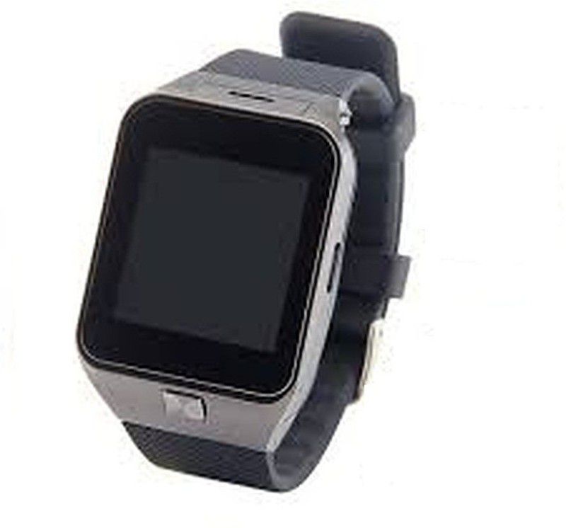 JAKCOM Android Calling smart watch 4G Smartwatch  (Black Strap, free)