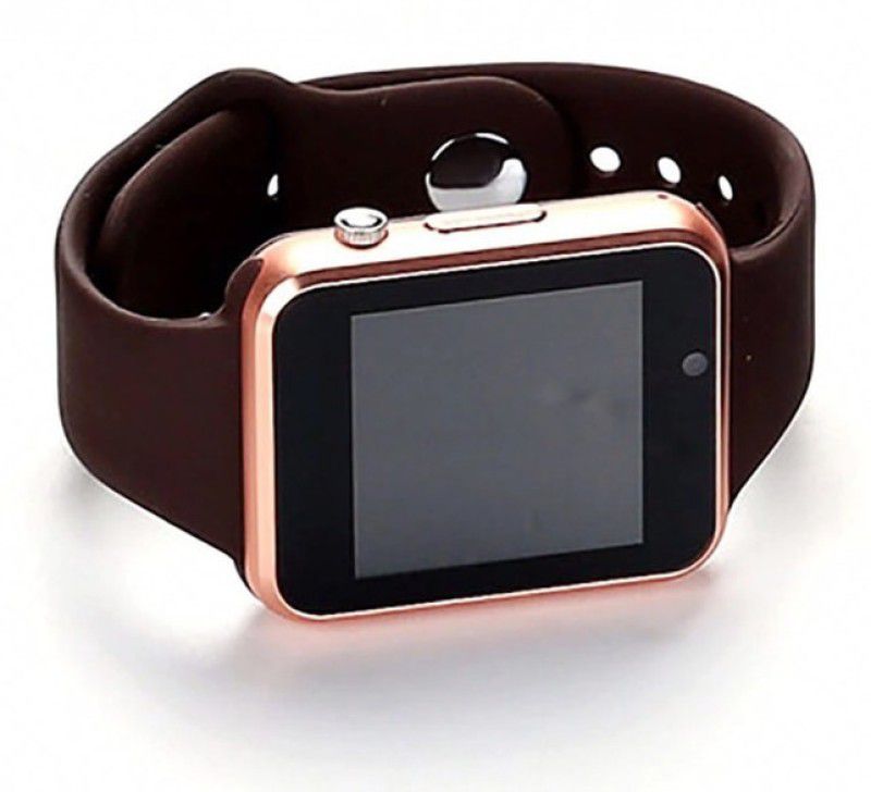 CYXUS 4G Calling Smart watch with Bluetooth Smartwatch  (Brown Strap, free)