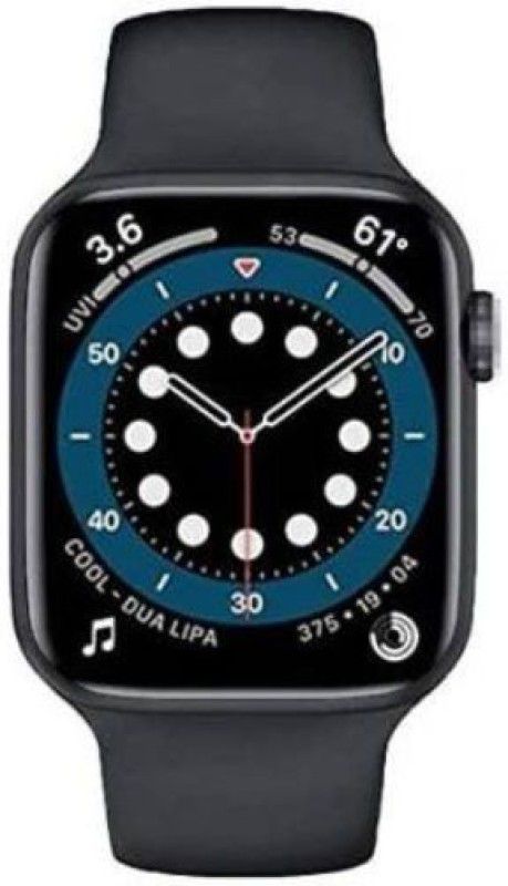 ashron Premium T55 bluetooth smart watch fitness tracker , heart rate monitor A126 Smartwatch  (Black Strap, FREE)