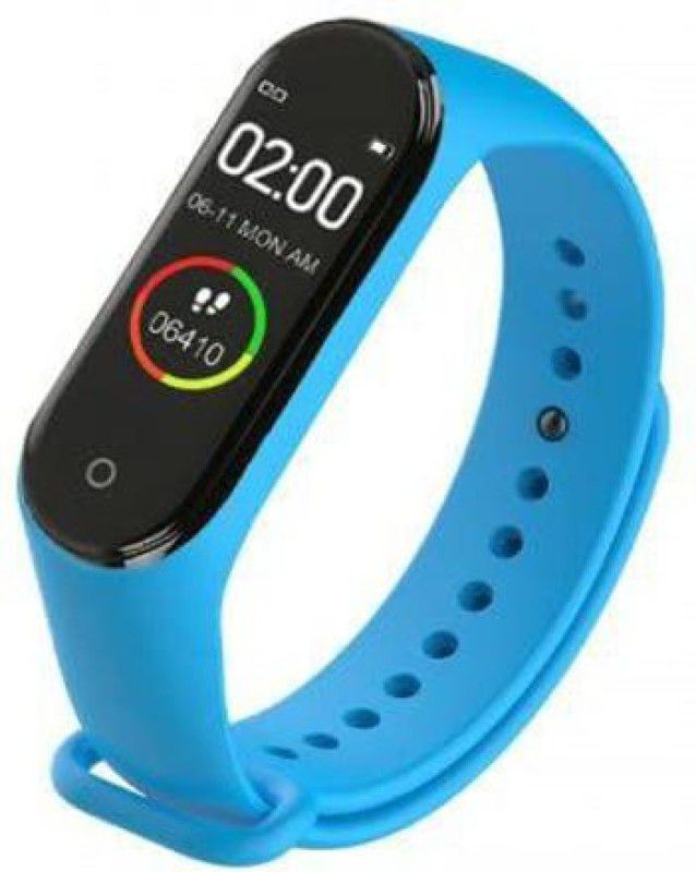CHG Fitness Tracker Wristband Bracelet  (Blue Strap, Size : Free Size)