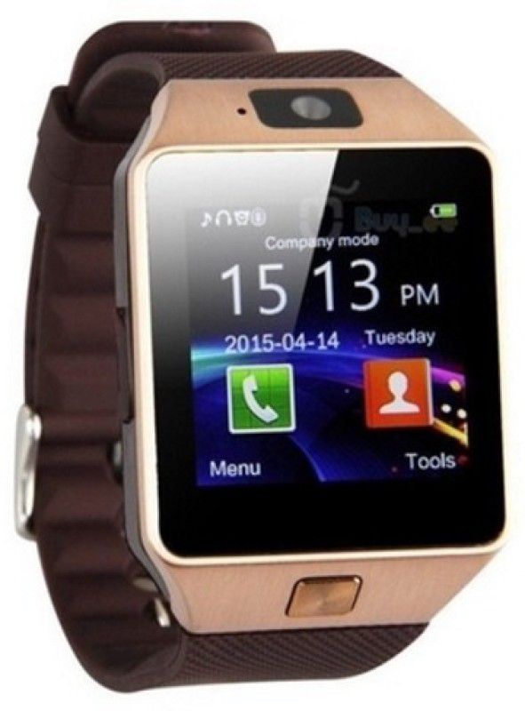 ETN SMV_750G DZ09_4G Smartwatch  (Brown Strap, XL)
