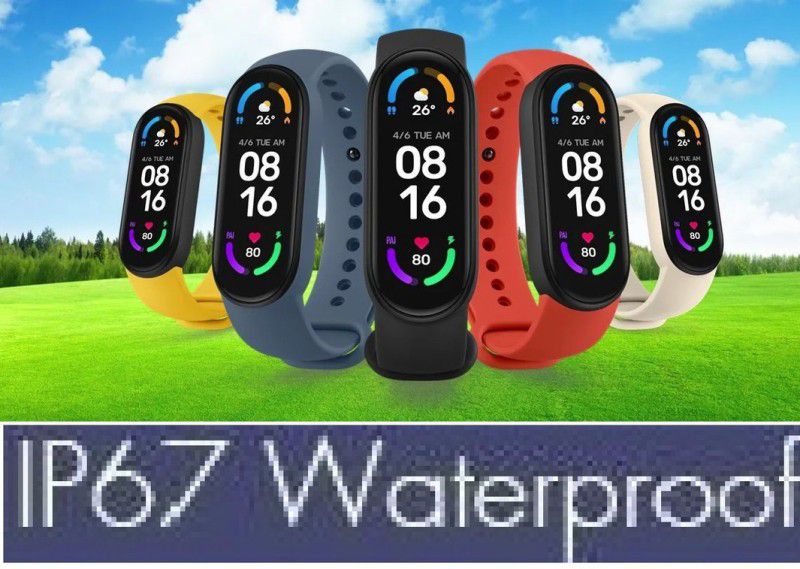 Jocoto G281/ (M6) ULTRA FITNESS TRACKER STEP COUNT SMART BAND BLACK(PACK OF 1)  (Black Strap, Size : FREE)