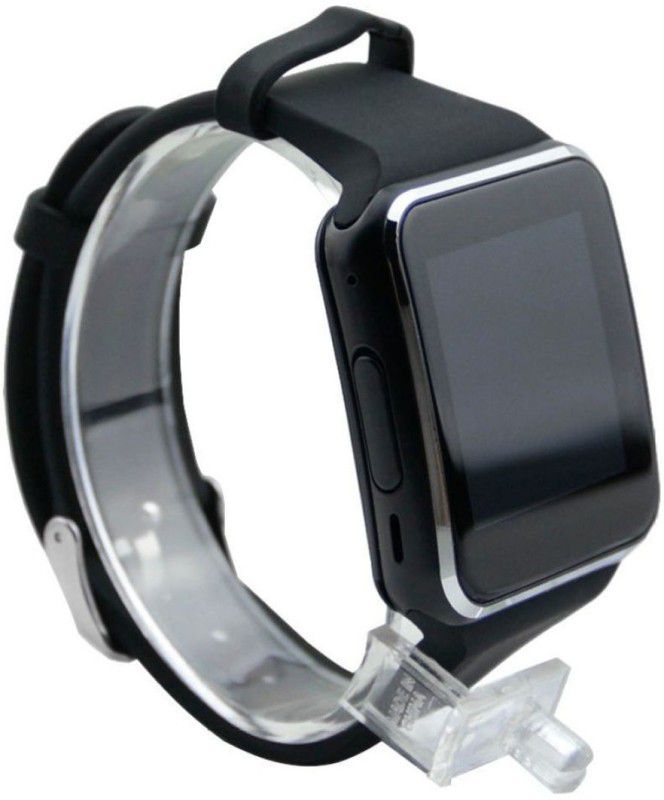 Dev X6-31M Bluetooth Smart watch Smartwatch  (Black Strap, M)