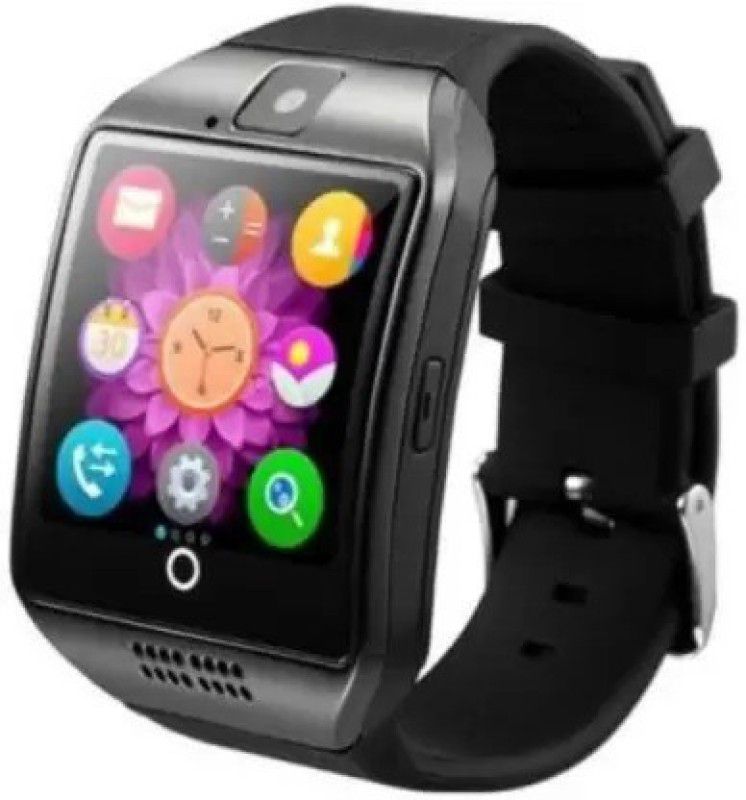 Tech Beast 348L Q18 Smartwatch (Black Strap, L) Smartwatch  (Black Strap, X)