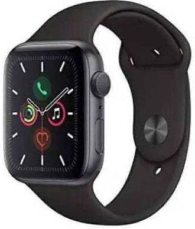 ashron Premium T55 bluetooth smart watch fitness tracker , heart rate monitor A487 Smartwatch  (Black Strap, FREE)