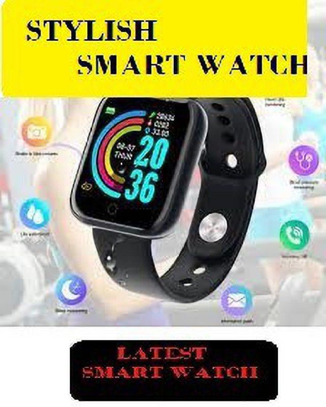 Stybits A272_A1 ADVANCE STEP COUNT STEP COUNT SMART WATCH BLACK(PACK OF 1) Smartwatch  (Black Strap, Free)