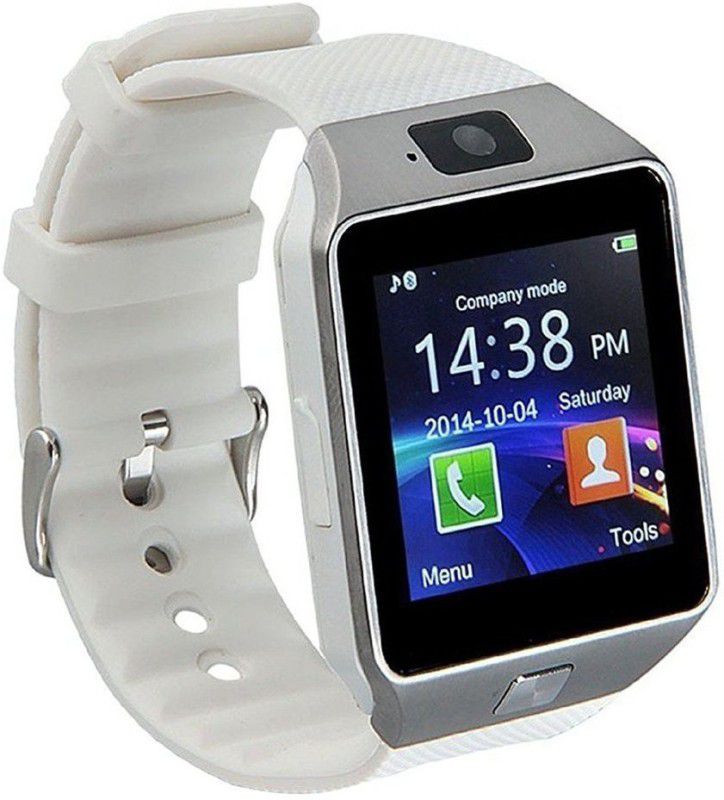 fellkon M9-22 phone Smartwatch  (White Strap, Regular)