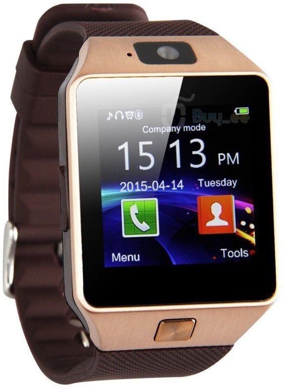 IBS golden watch_93 Smartwatch  (Brown Strap, Regular)
