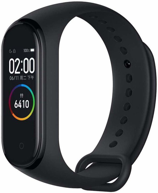 Vacotta M45 Smart Band with Heart Rate Sensor  (Black Strap, Size : Free Size)