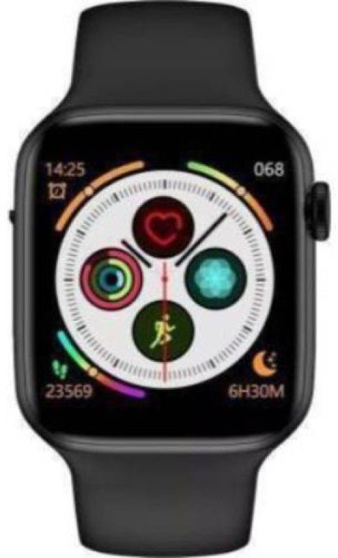 ashron Premium T55 bluetooth smart watch fitness tracker , heart rate monitor A99 Smartwatch  (Black Strap, FREE)