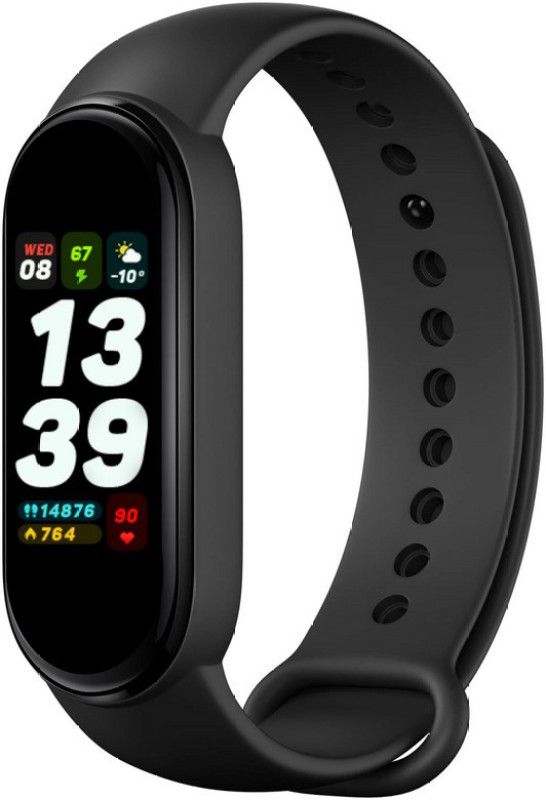 Mabron Sensor Fitness Band Fitness Black Wristband Fitness M7 Band  (Multicolor Strap, Size : Free Size)
