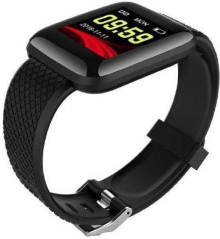 Clairbell AAQ_300C_D13 Fitness band  (Black Strap, Size : Free Size)