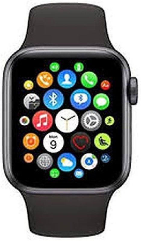 Gedlly GEDLLY T500 Full Touch Screen Bluetooth Smartwatch (Black) Smartwatch  (Black Strap, Free)