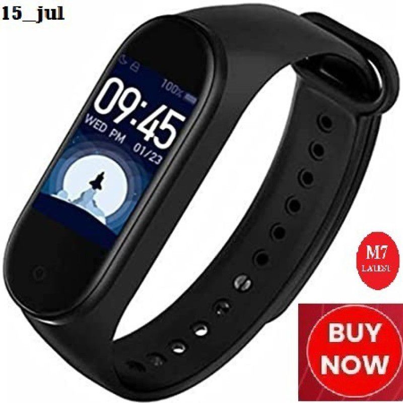 Actariat A885(M7) PLUS FITNESS TRACKER ACTIVITY TRACKER SMART WATCH BLACK (PACK OF 1)  (Black Strap, Size : free)