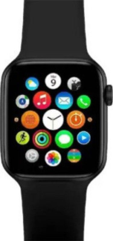 Plus Fitpro T500 Android & IOS Watchphone Smartwatch  (Black Strap, Free)
