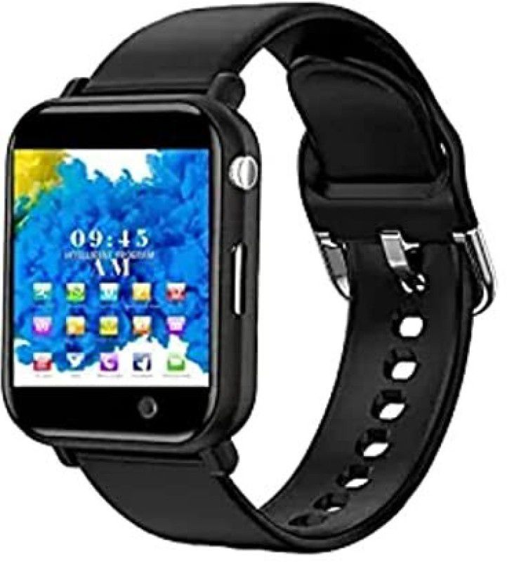 Mobify A1 4G/5G Sim Supporting for Phone Mobile Inbuild Camera Smartwatch  (Black Strap, FREE SIZE)